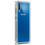 Skal - Samsung Galaxy A70 Transparent/Genomskinlig