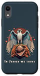 iPhone XR In Jesses We Trust Epic Cool Falconry Falconer Bird Hawking Case