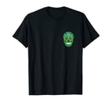 Suspicious Sugar Skull Green Men Women Kids Skeleton T Shirt T-Shirt