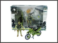 Hipo Soldier 10Cm Motorcykel/Ponton Figur I Ask