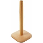 Paper Towel Holder Cuisine avec Base, Porte Sopalin en Bois, Supports pour Papier Essuie-Tout en Hêtre, Simplicité Moderne Porte Rouleau Cuisine Bois