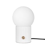 Globen Lighting Hubble 22 bordslampa Vit