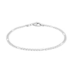 Amor bracelet en argent sterling 925 unisexe femmes hommes bijoux de bras, 19 cm, argent, Livré en boîte cadeau de bijoux