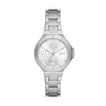 DKNY Montre Chambers multifonction, en acier inoxydable, pour femme, NY6678