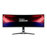 Lenovo Legion R45w-30 44.5 inch Ultra Wide Gaming Monitor | Dual QHD, 1440p, 165Hz, VA, 1ms, HDMI, DP | AMD Freesync Premium Pro | PS5, Xbox, PC screen