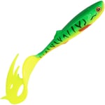 Mikado Sicario Pike Tail 14 cm jigi 2 kpl/pkt Firetiger UV