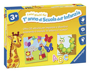 Ravensburger 24075 I Miei Jeux du Premier Année d'école de l'Infanatique, Jeu éducatif, 20 activités éducatives pour Enfants, âge recommandé 3+