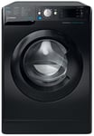 Indesit BWE71496XKVUK 7KG 1400 Spin Washing Machine - Black