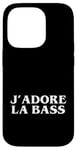 Coque pour iPhone 14 Pro J'adore la basse