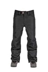 L1 Americana ́20 Men's Functional Snowboard Trousers in Regular Fit Workwear Style, mens, Trouser, 1201-873667, Black, XXL