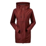 Berghaus Women's Rothley Gore-Tex Waterproof Rain Mac | Slim Fit | Adjustable | Eco-Friendly Coat, Red Rust, 12