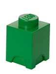 Lego Storage Brick 1 Home Kids Decor Storage Storage Boxes Green LEGO STORAGE