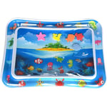 Tapis de jeu aquatique - Tapis de jeu d'activité pour les tout-petits 3 6 9 mois - Cadeau de jouet sensoriel pour bébé pour filles garçons, style île