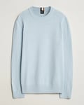 BOSS BLACK Ecaio Knitted Sweater Light Blue