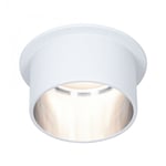 Paulmann Gil Coin, Utanpåliggande Spotlight, 1 Lampor, Led, 6 W, 2700 K, Borstat Järn, Vit