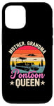 Coque pour iPhone 15 Lake Life Ponton Queen pour femme