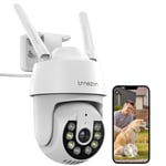 TMEZON 3MP Wireless WIFI Camera Outdoor CCTV HD PTZ Smart Home Security IR CUT