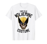 Marvel X-Men Halloween This Is My Wolverine Costume T-Shirt