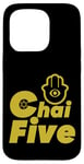 iPhone 15 Pro Hamsa Hand Chai Five Jewish Star Of David Hebrew Good Luck Case