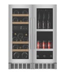 Wine and beer cooler combination package 60 Stainless