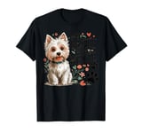 My Bestie is My Westie West Highland Terrier Dog Owner T-Shirt