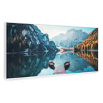 Infrared Heater Space Heating Panel Wall Mounted Indoor Thermostat 120x60cm 700W