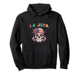 Sugar Skull La Jefa Lady Boss Pullover Hoodie