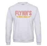 Sweat Shirt Homme Flynn's Arcade Geek Jeux Video Science Fiction Film