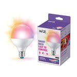 WiZ Smart Colour Bulb, G95, E27, Dynamic Scenes, Connected WiFi Works with Alexa, Google Assistant & HomeKit, App Control for Home Lighting, Bedroom