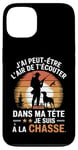 Coque pour iPhone 13 Cadeau idée Drôle Chasseur Homme Chasseur Humour Chasse