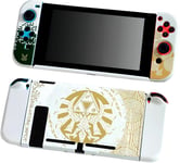 Zelda Switch Protective Case, Coque Switch, Zelda Tears Of The Kingdom Switch Case, Coque Rigide Au Design Zelda Pour Protéger Joy-Con Et Console(S'applique À L'original Switch)