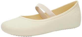 Crocs Brooklyn Flat K, Stucco, 6 UK