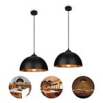 Swanew - 2x Suspension Luminaire Lampe suspendue Abat-jour Cuisine Design Lampe suspendue