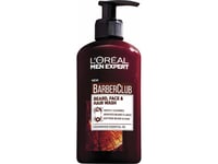 L'oreal Paris Men Expert Barber Club Beard, Hair And Face Cleansing Gel 200Ml