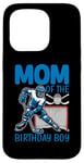 Coque pour iPhone 15 Pro Hockey Mom Of The Birthday Boy Hockey Family Matching gift