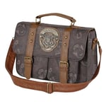 Harry Potter Pride-Sac à Bandoulière Large Satchel, Brun