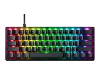 Razer Huntsman V3 Pro - Tangentbord - 60% (mini) - bakgrundsbelyst - USB - QWERTY - amerikansk - tangentbrytare: Razer Analog Optical Switches (Gen-2)