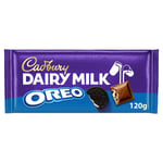 Cadbury Dairy Milk OREO Chocolate Bar 120g(Pack Of 2)