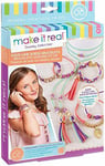 Make It Real  Gold Link Suede Bracelets. DIY Suede Bracelet  Choker Making Kit