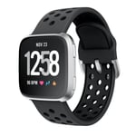 Urheiluranneke Fitbit Versa/Versa 2 Musta