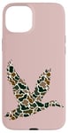 iPhone 15 Plus Pink Camo Duck Hunting Old School Camouflage Hunters Case