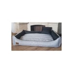 Lit pour chien xxl en cuir artificiel - coussin pour chien canapé pour chien lit pour chat panier pour chien - imperméable