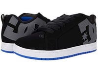 DC Shoes Court Graffik SE Baskets pour Homme - - Cygne Gris et Bleu., 48 EU