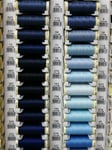 Gutermann Sew All Thread 100% Polyester X 100m Blue Shades Hand Machine Sewing