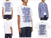 Junya Watanabe x Comme Des Garçons Deadstock Lettering Shirt T-Shirt Tee Top S