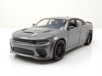 Dodge Charger SRT HELLCAT 2021 Gris Fast & Furious Modèle Réduit 1:24 Jada Toys