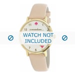 Kate Spade New York Klockarmband 1YRU0484 Läder Beige 16mm