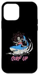 iPhone 12 mini Surf Up Skeleton Surfer Case