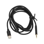 2,5 mm till Typ C-kabel Förlustfri ljudkabel utan brus 2,5 mm till USB C för QC25 QC35 QC45 NC700 OE2 AE2 hörlurar 1,5 m