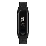 Xiaomi Mi Band 3/4 Armband i nylon, svart